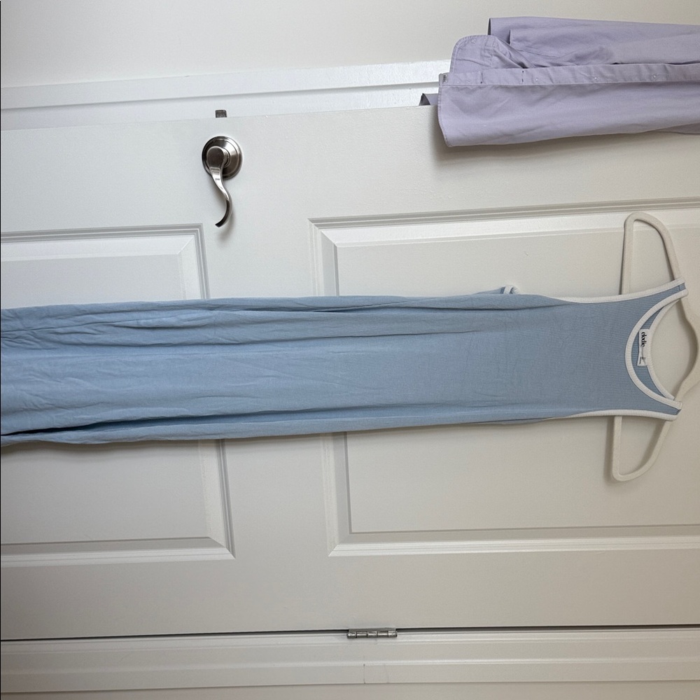 Light Blue Sleeveless Dress